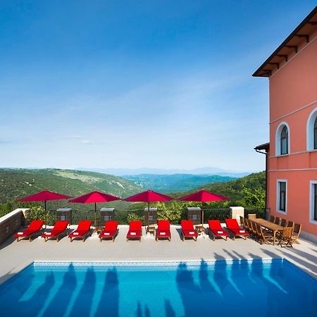 Palazzo Angelica B&B Adults Only Oprtalj Bagian luar foto