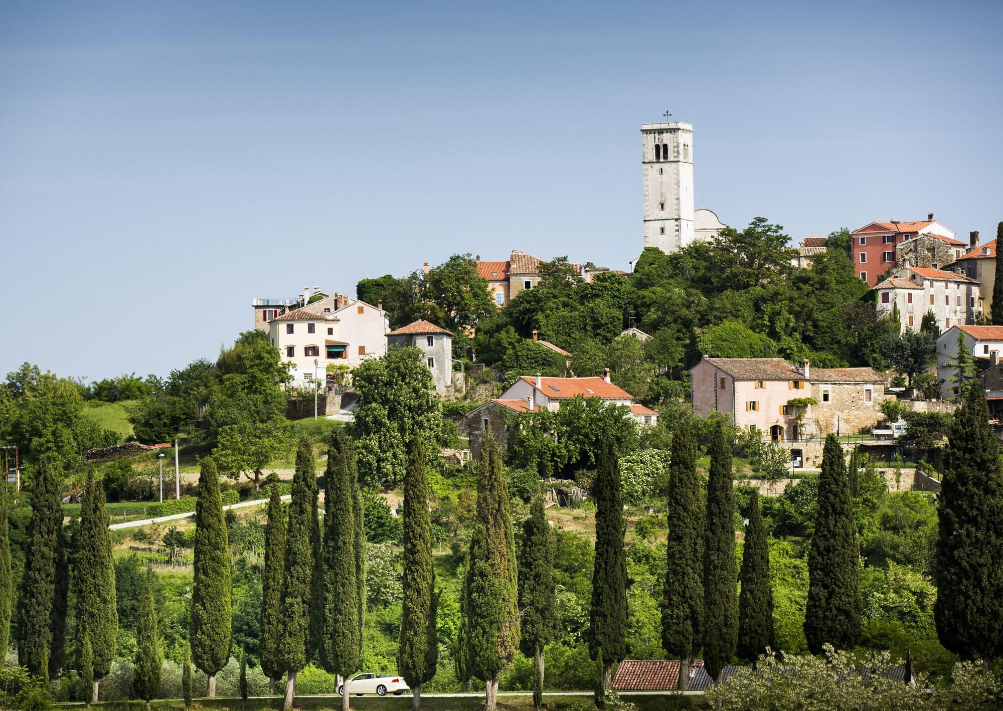 Palazzo Angelica B&B Adults Only Oprtalj Bagian luar foto